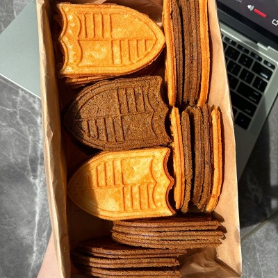 一口浓郁好吃的芝士红茶黄油薄脆饼干早餐独立小包装休闲食品小吃图2