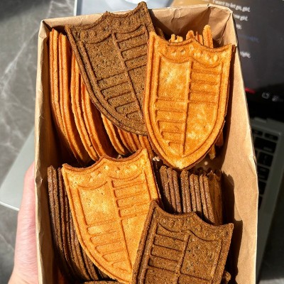 一口浓郁好吃的芝士红茶黄油薄脆饼干早餐独立小包装休闲食品小吃图5