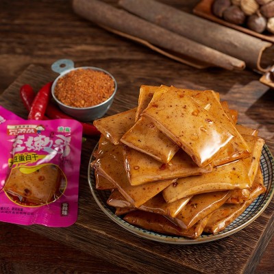 清真零食散装批发兄弟伙香辣味豆干解馋小零食网红小吃大豆干图2