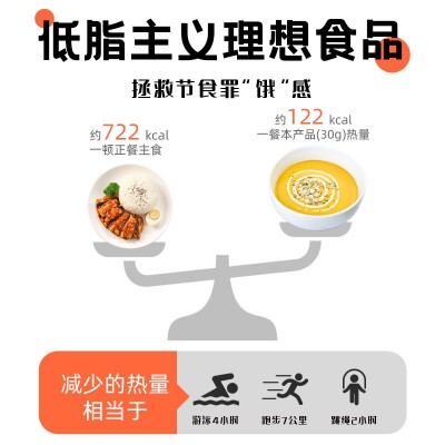 代发免煮代餐即食奶香南瓜羹软糯早餐贝贝南瓜羹批发南瓜粉图4