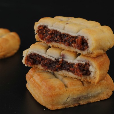 山楂酥饼山楂果肉荞麦饼松软零食代餐中式老式茶糕点心早餐代发