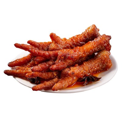 鸡爪虎皮凤爪零食即食香辣卤味熟食网红休闲解馋鸡肉批发真空包装