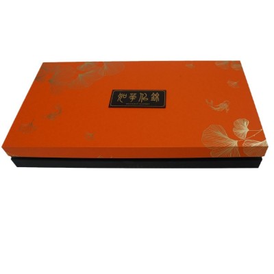 中秋节月饼礼盒装橙心如意奶黄苏子广式台式月饼厂家批过节送礼