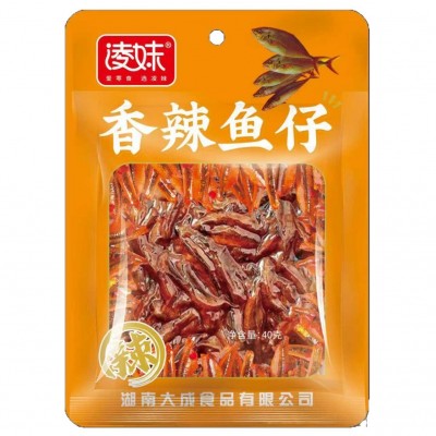凌妹湖南特产香辣小鱼仔办公室解馋小零食