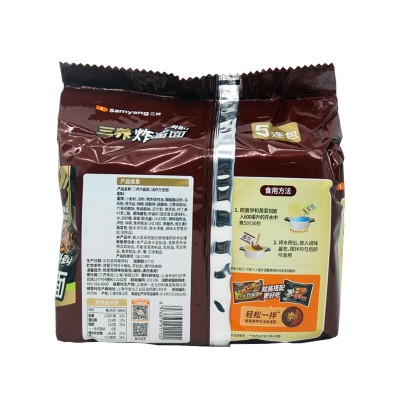 三养炸酱面610gX6袋整箱 韩国进口春酱直火炒制杂酱方便