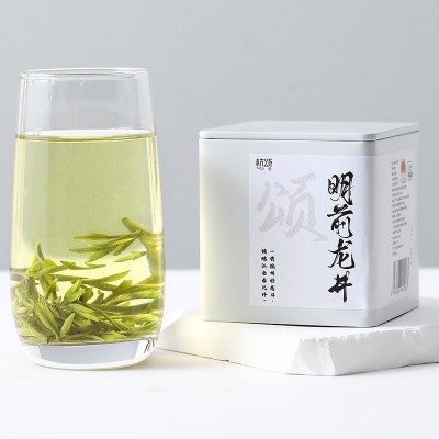 杭颂 茶叶2026新茶正宗杭州明前一级龙井茶绿茶罐装手工炒制